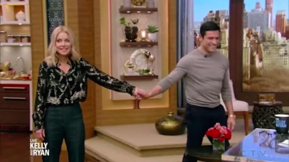 Kelly Ripa and Mark Consuelos Show Unique Way They Hold Hands